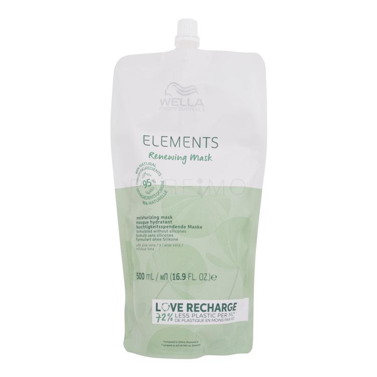 Wella Professionals Elements Renewing Mask Hajpakolás nőknek Refill 500 ml