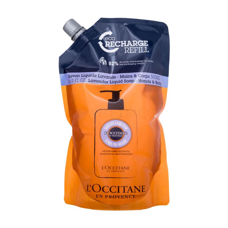 L&#039;Occitane Lavender Liquid Soap Folyékony szappan nőknek Refill 500 ml