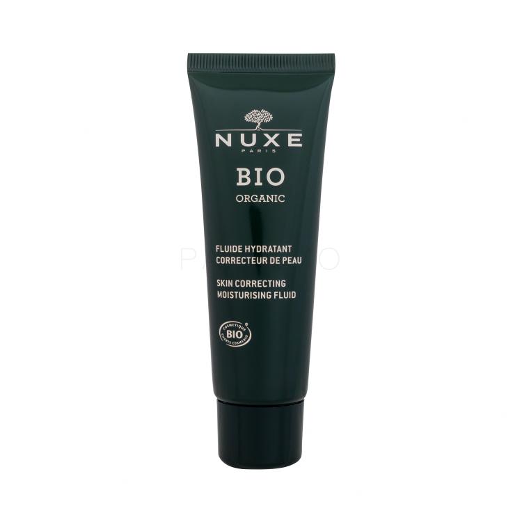 NUXE Bio Organic Skin Correcting Moisturising Fluid Arcgél nőknek 50 ml