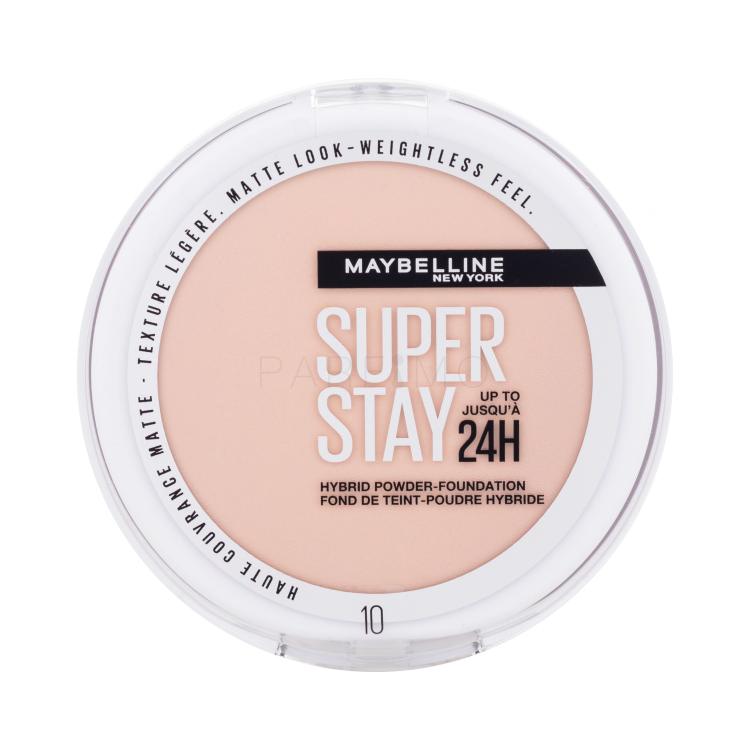 Maybelline Superstay 24H Hybrid Powder-Foundation Alapozó nőknek 9 g Változat 10