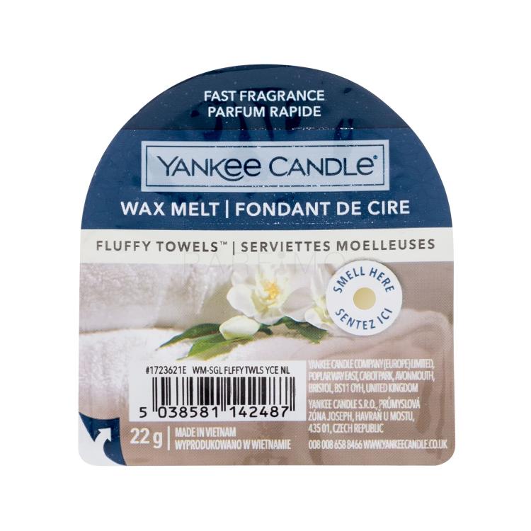 Yankee Candle Fluffy Towels Illatviasz 22 g