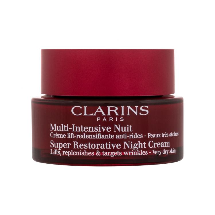 Clarins Super Restorative Night Cream Very Dry Skin Éjszakai arckrémek nőknek 50 ml