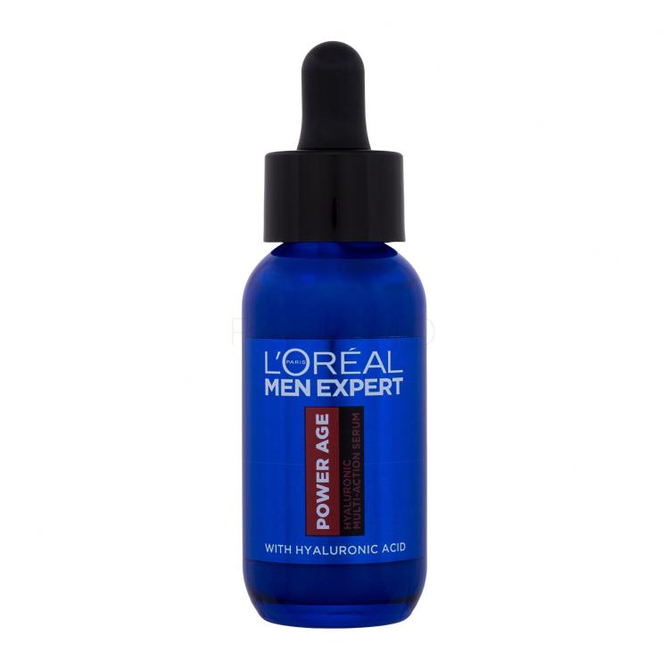 L&#039;Oréal Paris Men Expert Power Age Hyaluronic Multi-Action Serum Arcszérum férfiaknak 30 ml