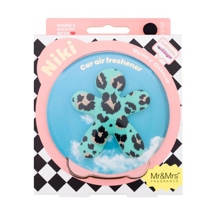 Mr&amp;Mrs Fragrance Niki Spicy Citrus Autóillatosító 1 db