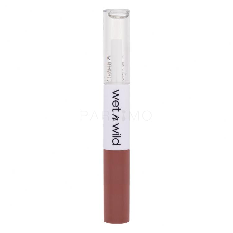 Wet n Wild MegaLast Lock &#039;N&#039; Shine Lip Color + Gloss Rúzs nőknek 4 ml Változat Lotus Petal