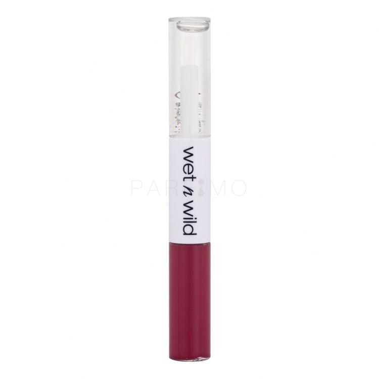 Wet n Wild MegaLast Lock &#039;N&#039; Shine Lip Color + Gloss Rúzs nőknek 4 ml Változat LA Pink