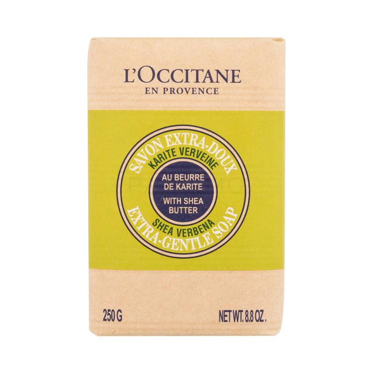 L&#039;Occitane Shea Butter Verbena Extra-Gentle Soap Szilárd szappan nőknek 250 g