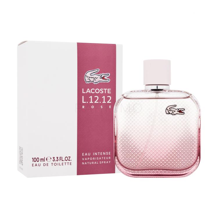 Lacoste L.12.12 Rose Eau Intense Eau de Toilette nőknek 100 ml