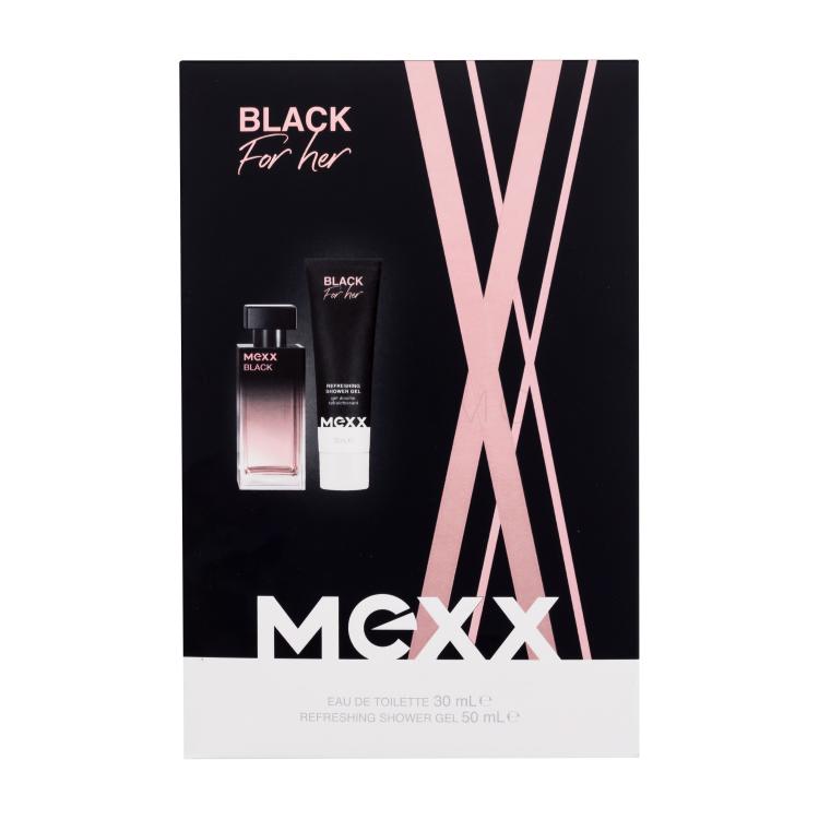Mexx Black Ajándékcsomagok Eau de Toilette 30 ml + tusfürdő 50 ml