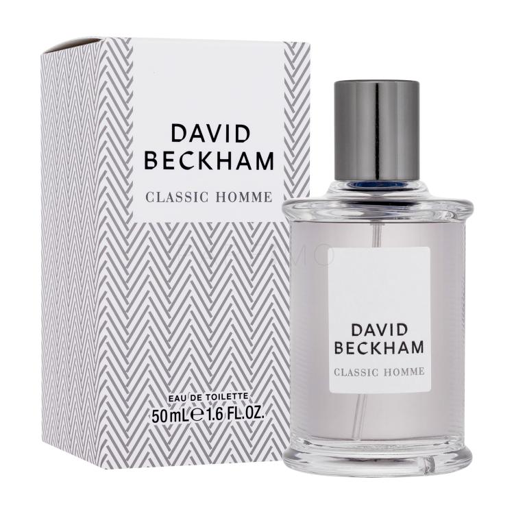 David Beckham Classic Homme Eau de Toilette férfiaknak 50 ml