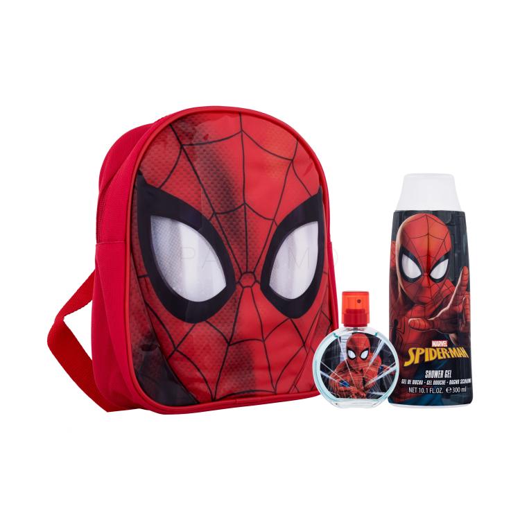 Marvel Spiderman Set Ajándékcsomagok eau de toilette 50 ml + tusfürdő 300 ml + hátizsák