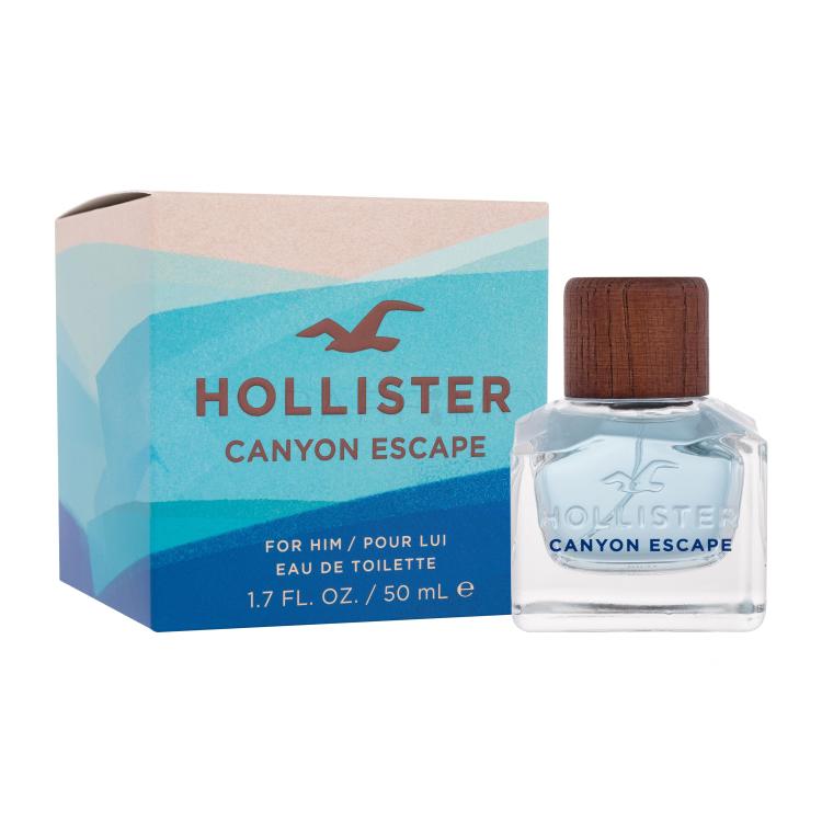 Hollister Canyon Escape Eau de Toilette férfiaknak 50 ml