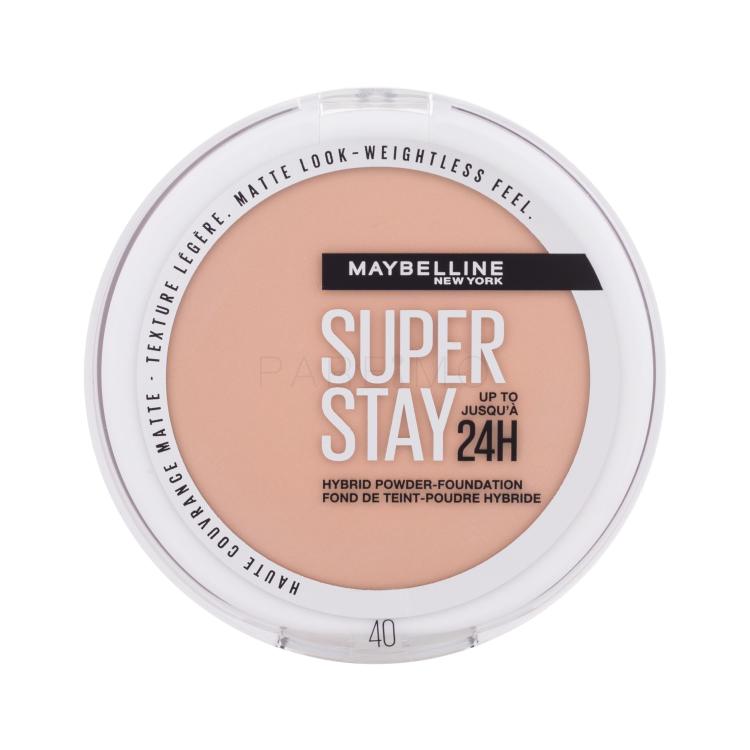 Maybelline Superstay 24H Hybrid Powder-Foundation Alapozó nőknek 9 g Változat 40