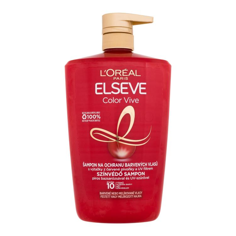 L&#039;Oréal Paris Elseve Color-Vive Protecting Shampoo Sampon nőknek 1000 ml