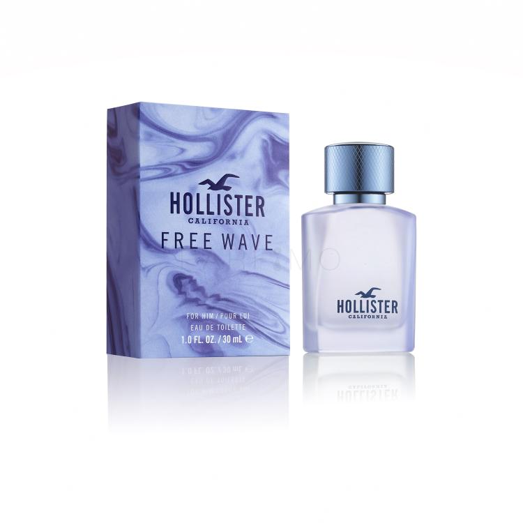 Hollister Free Wave Eau de Toilette férfiaknak 30 ml