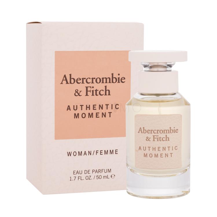 Abercrombie &amp; Fitch Authentic Moment Eau de Parfum nőknek 50 ml