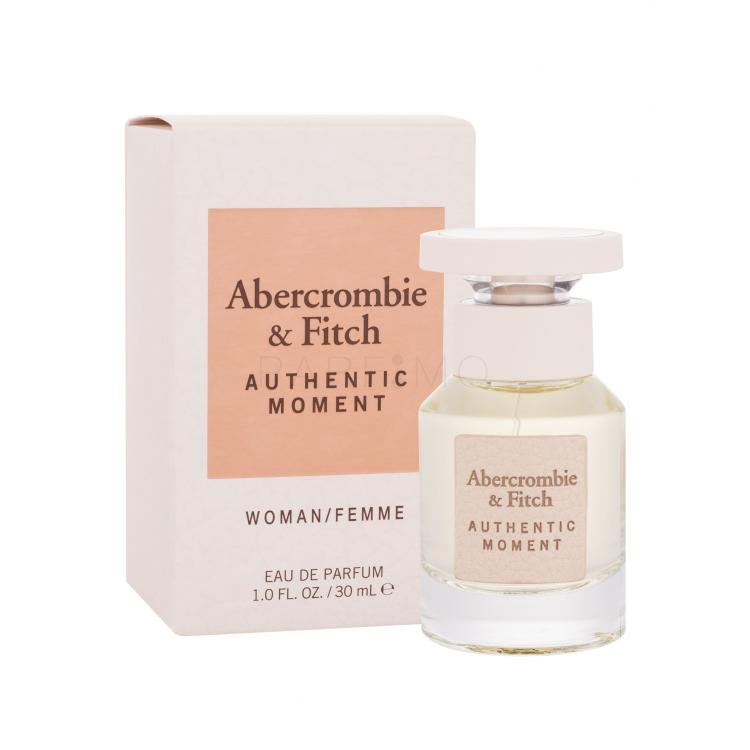 Abercrombie &amp; Fitch Authentic Moment Eau de Parfum nőknek 30 ml