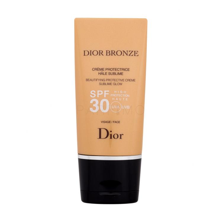 Christian Dior Bronze Beautifying Protective Creme Sublime Glow SPF30 Fényvédő készítmény arcra nőknek 50 ml