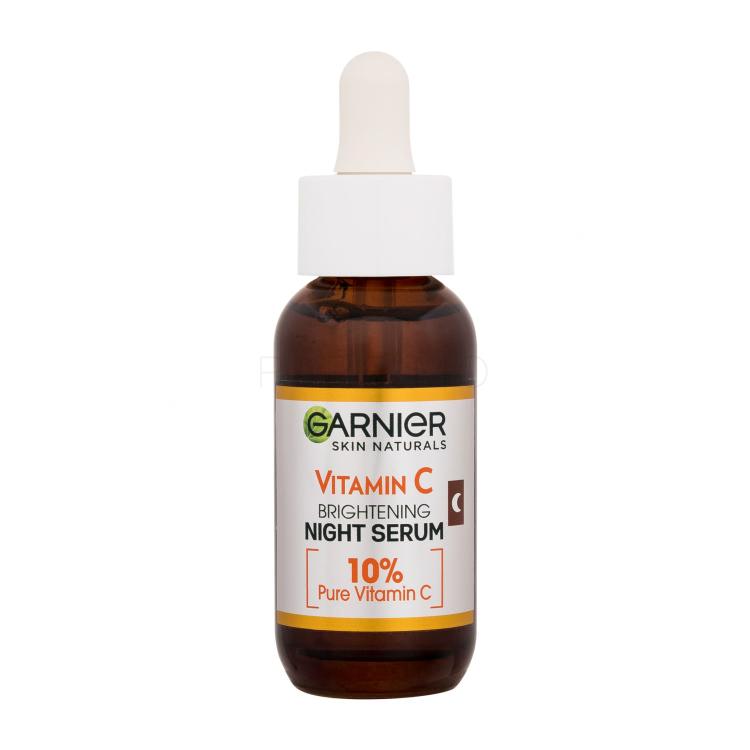 Garnier Skin Naturals Vitamin C Brightening Night Serum Arcszérum nőknek 30 ml