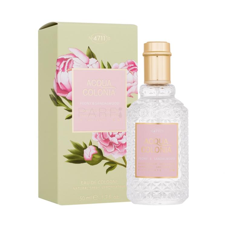 4711 Acqua Colonia Peony &amp; Sandalwood Eau de Cologne 50 ml