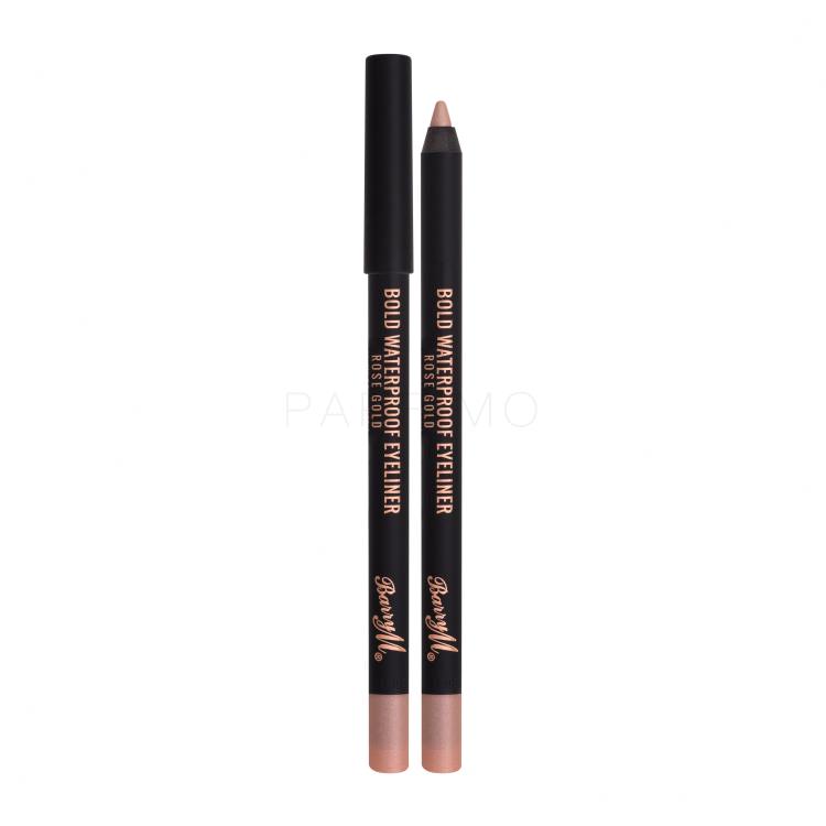 Barry M Bold Waterproof Eyeliner Szemceruza nőknek 1,2 g Változat Rose Gold