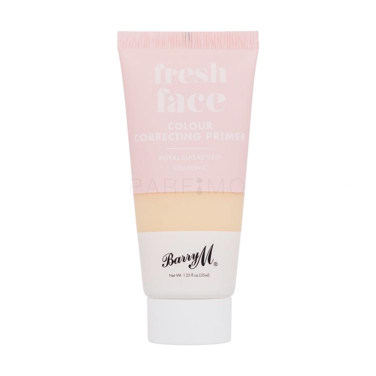Barry M Fresh Face Colour Correcting Primer Primer nőknek 35 ml Változat Yellow