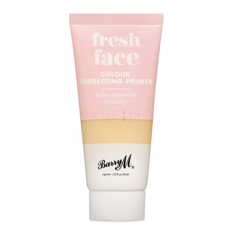 Barry M Fresh Face Colour Correcting Primer Primer nőknek 35 ml Változat Yellow