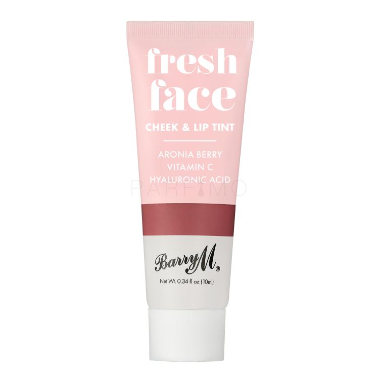 Barry M Fresh Face Cheek &amp; Lip Tint Pirosító nőknek 10 ml Változat Deep Rose