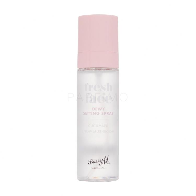 Barry M Fresh Face Dewy Setting Spray Sminkfixáló nőknek 70 ml