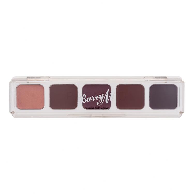 Barry M Cream Eyeshadow Palette Szemhéjfesték nőknek 5,1 g Változat The Berries