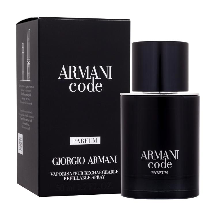 Giorgio Armani Code Parfum Parfüm férfiaknak Utántölthető 50 ml