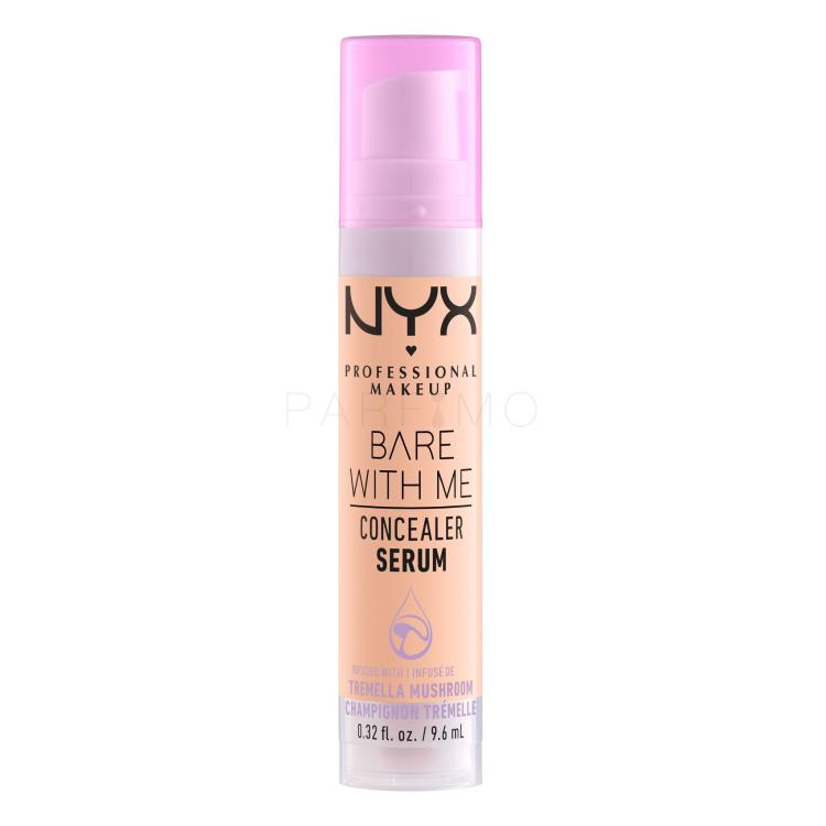 NYX Professional Makeup Bare With Me Serum Concealer Korrektor nőknek 9,6 ml Változat 2.5 Medium Vanilla