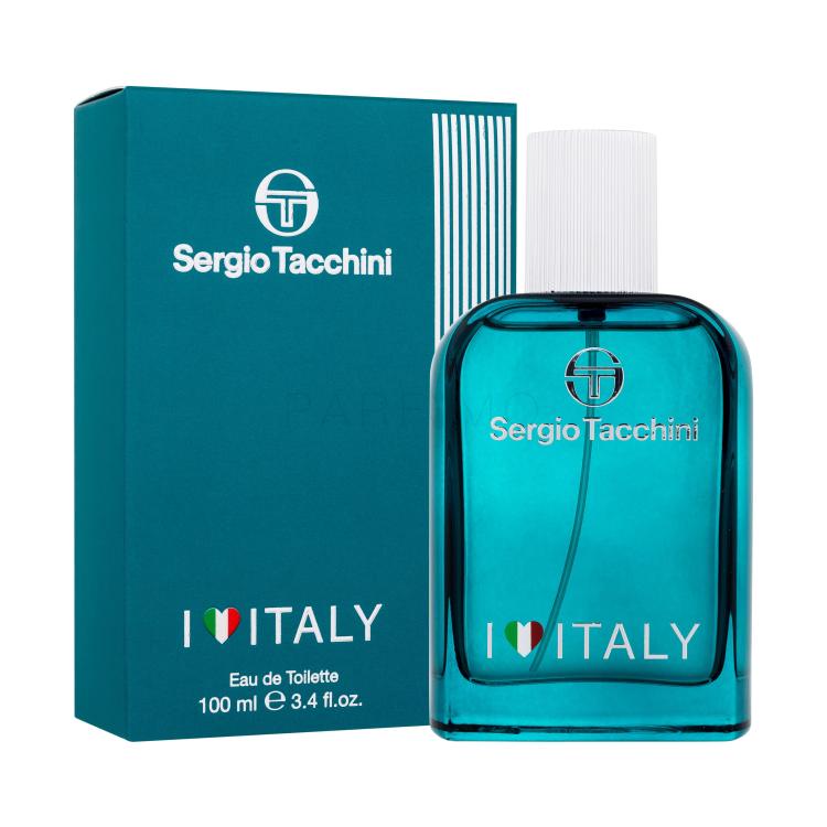 Sergio Tacchini I Love Italy Eau de Toilette férfiaknak 100 ml