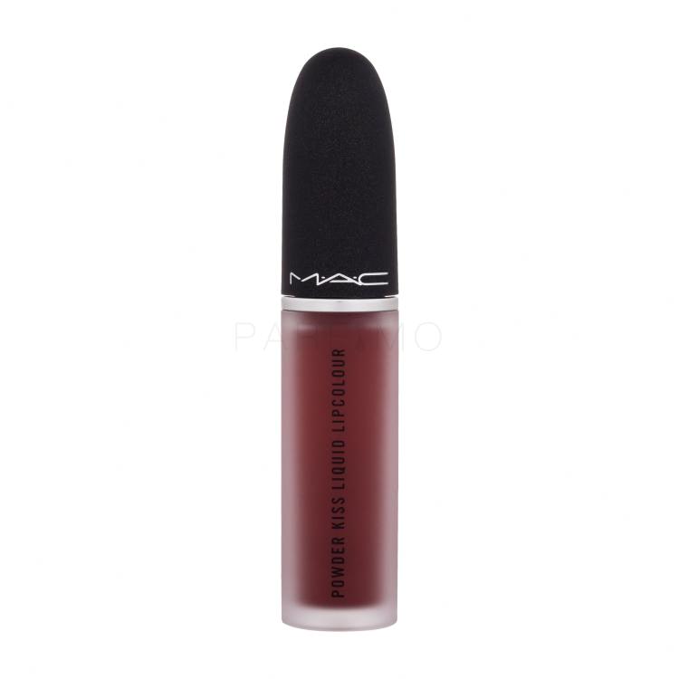 MAC Powder Kiss Liquid Rúzs nőknek 5 ml Változat 977 Fashion Emergency