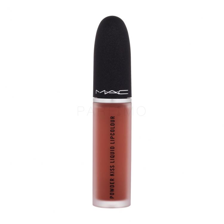 MAC Powder Kiss Liquid Rúzs nőknek 5 ml Változat 998 Sorry not Sorry