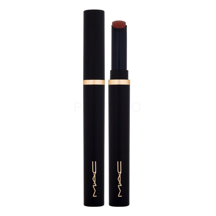 MAC Powder Kiss Velvet Blur Slim Stick Lipstick Rúzs nőknek 2 g Változat 876 Nice Spice