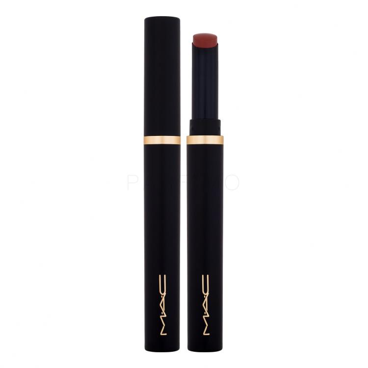 MAC Powder Kiss Velvet Blur Slim Stick Lipstick Rúzs nőknek 2 g Változat 893 Sweet Cinnamon