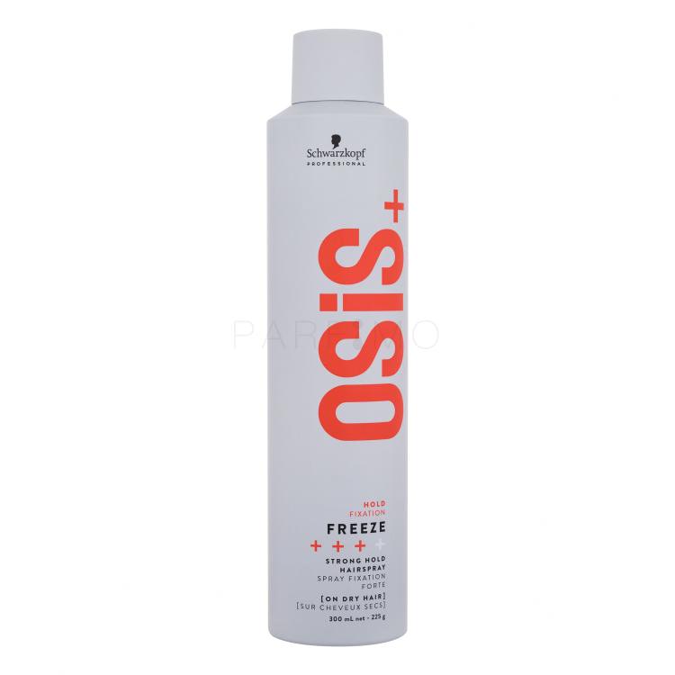Schwarzkopf Professional Osis+ Freeze Strong Hold Hairspray Hajlakk nőknek 300 ml