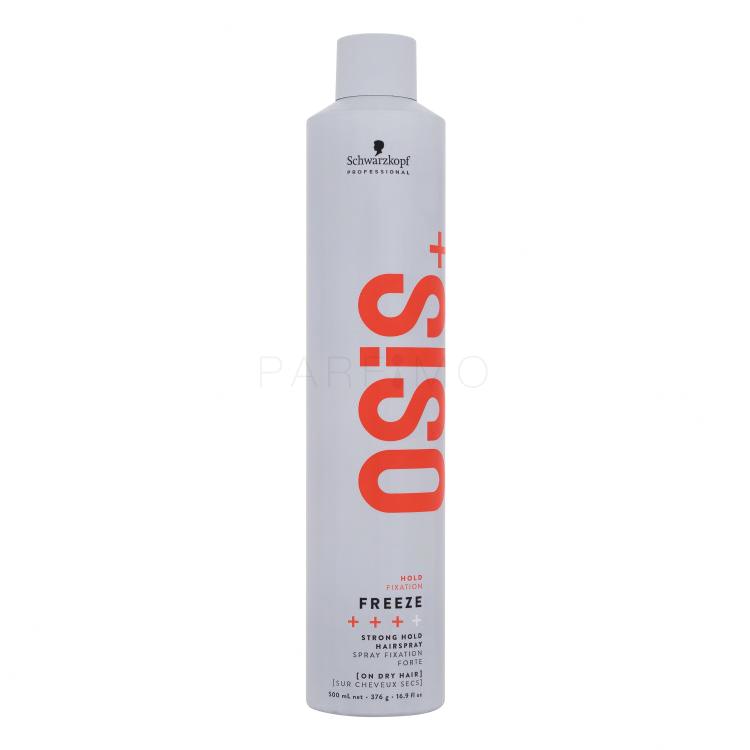 Schwarzkopf Professional Osis+ Freeze Strong Hold Hairspray Hajlakk nőknek 500 ml