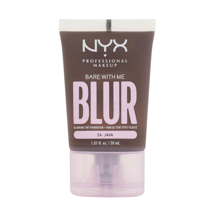NYX Professional Makeup Bare With Me Blur Tint Foundation Alapozó nőknek 30 ml Változat 24 Java