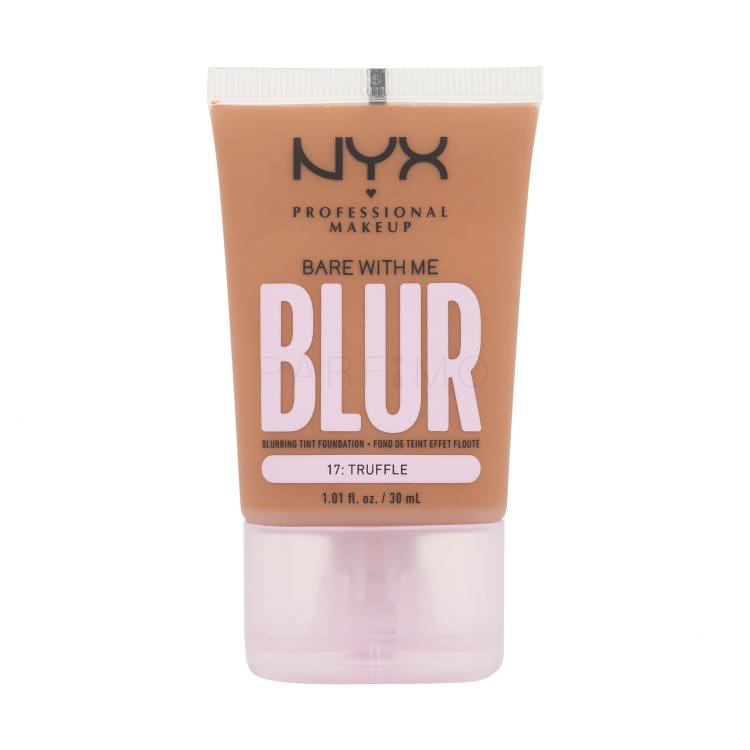 NYX Professional Makeup Bare With Me Blur Tint Foundation Alapozó nőknek 30 ml Változat 17 Truffle