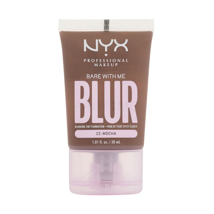 NYX Professional Makeup Bare With Me Blur Tint Foundation Alapozó nőknek 30 ml Változat 22 Mocha