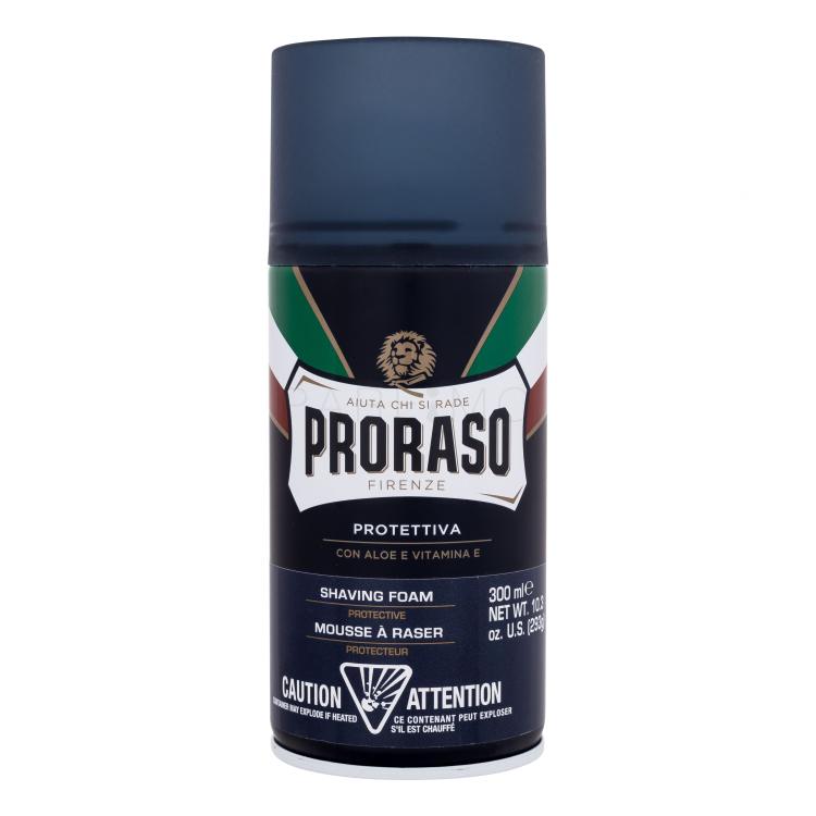 PRORASO Blue Shaving Foam Borotvahab férfiaknak 300 ml