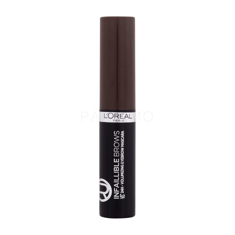 L'Oréal Paris Infaillible Brows Volumizing Eyebrow Mascara Szemöldökspirál nőknek 4,4 ml Változat 3.0 Brunette