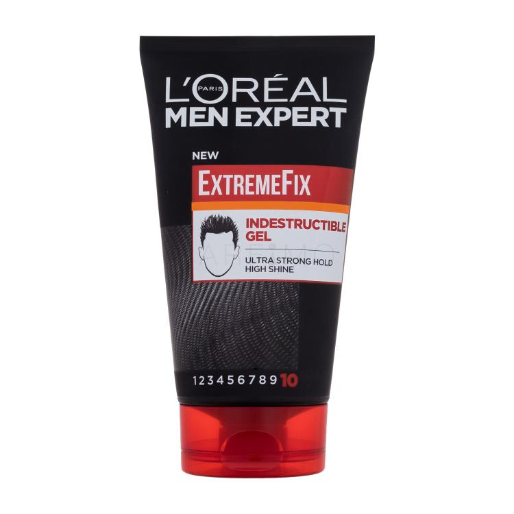 L&#039;Oréal Paris Men Expert ExtremeFix Indestructible Ultra Strong Gel Hajzselé férfiaknak 150 ml