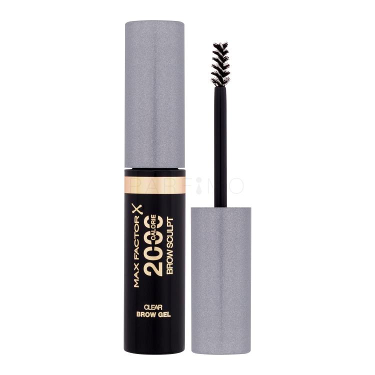 Max Factor 2000 Calorie Brow Sculpt Szemöldökformázó zselé és pomádé nőknek 4,5 ml Változat 000 Clear