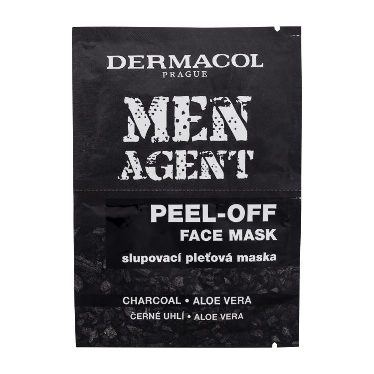 Dermacol Men Agent Peel-Off  Face Mask Arcmaszk férfiaknak Szett