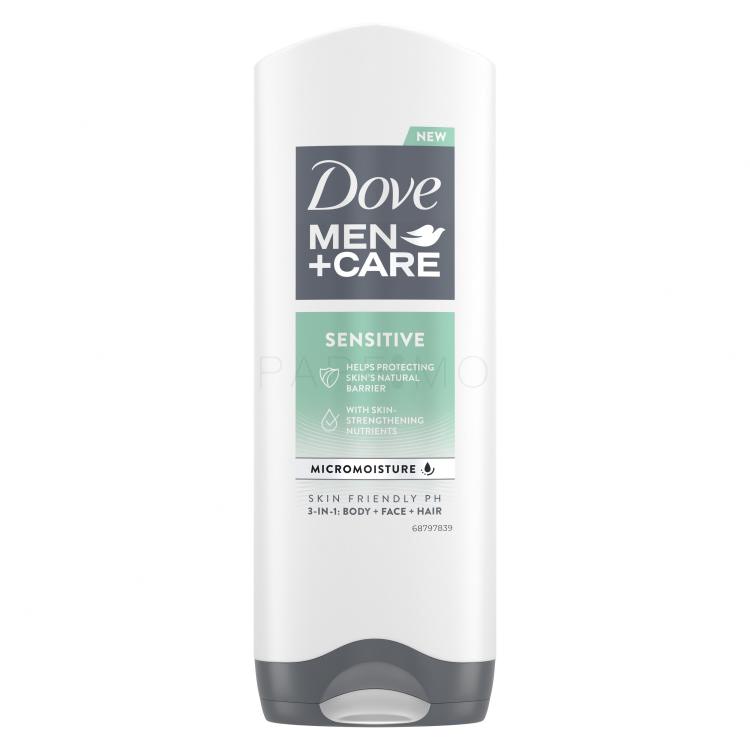 Dove Men + Care Sensitive Tusfürdő férfiaknak 250 ml