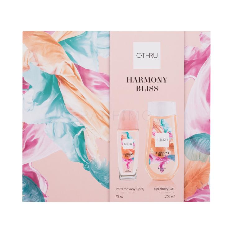C-THRU Harmony Bliss Ajándékcsomagok testpermet 75 ml + tusfürdő 250 ml