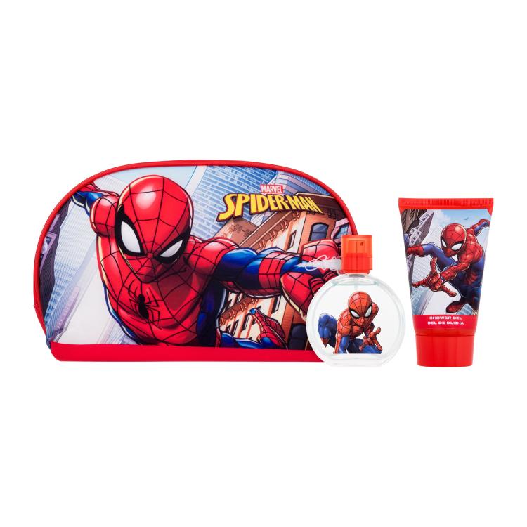 Marvel Spiderman Set Ajándékcsomagok eau de toilette 50 ml + tusfürdő 100 ml + kozmetikai táska